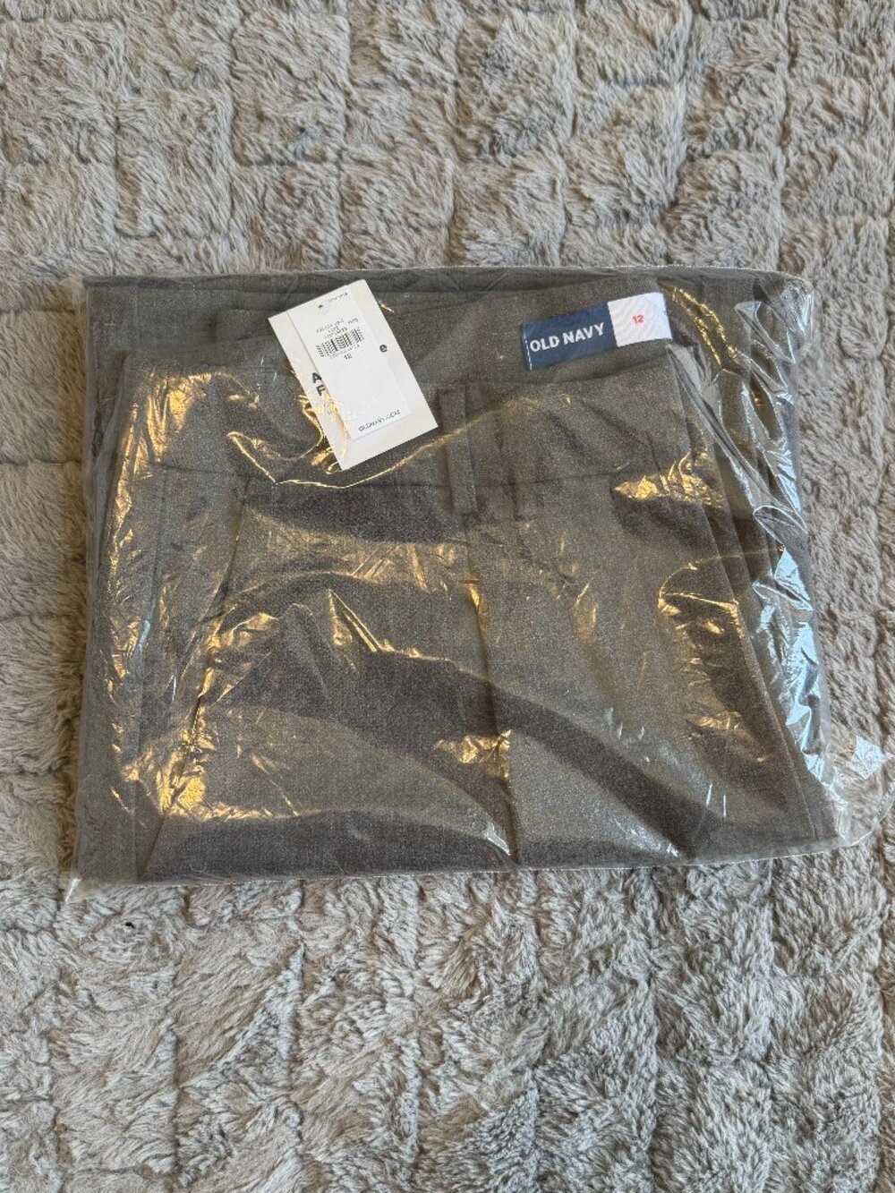 NWT Extra High-Rise Taylor Wide-Leg Trousers - Dark Gray Size 12